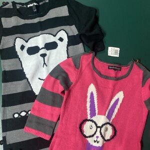 Girls tunic sweaters/sweaterdresses